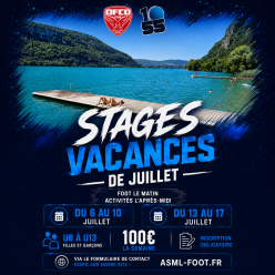 STAGE VACANCES